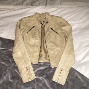 Faux Snake Skin Jacket